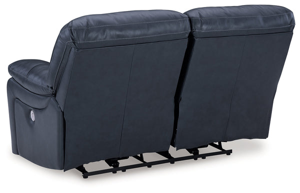 Leesworth Dark Brown Reclining Living Room Set
