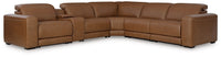 Magic Man Caramel Reclining Modular Sectional