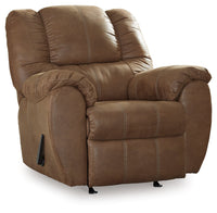 McGann Faux Leather Manual Rocker Recliner