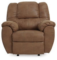McGann Faux Leather Manual Rocker Recliner