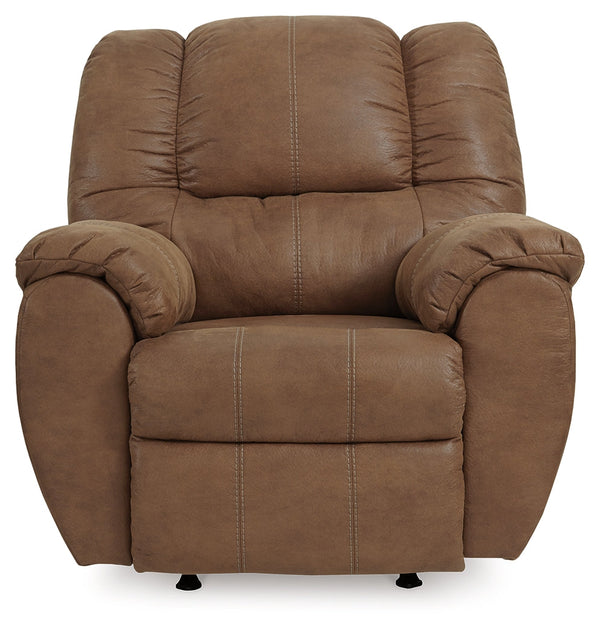 McGann Faux Leather Manual Rocker Recliner