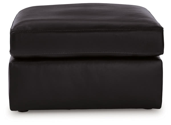 ModMax II Black Oversized Accent Ottoman