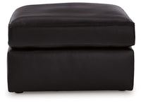 ModMax II Black Oversized Accent Ottoman