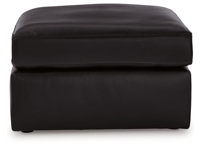 ModMax II Black Oversized Accent Ottoman