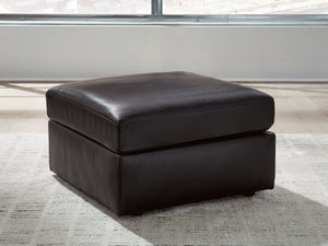 ModMax II Black Oversized Accent Ottoman