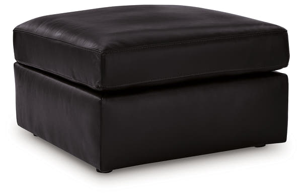 ModMax II Black Oversized Accent Ottoman