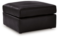 ModMax II Black Oversized Accent Ottoman