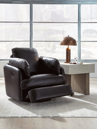 ModMax II Black Swivel Glider Recliner