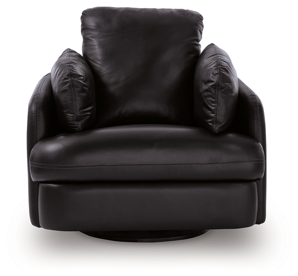ModMax II Black Swivel Glider Recliner