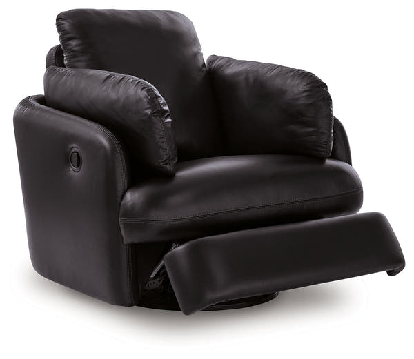 ModMax II Black Swivel Glider Recliner