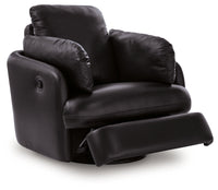 ModMax II Black Swivel Glider Recliner