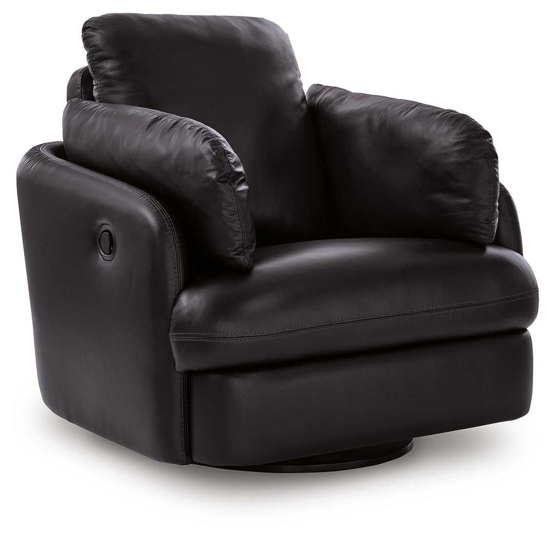 ModMax II Black Swivel Glider Recliner
