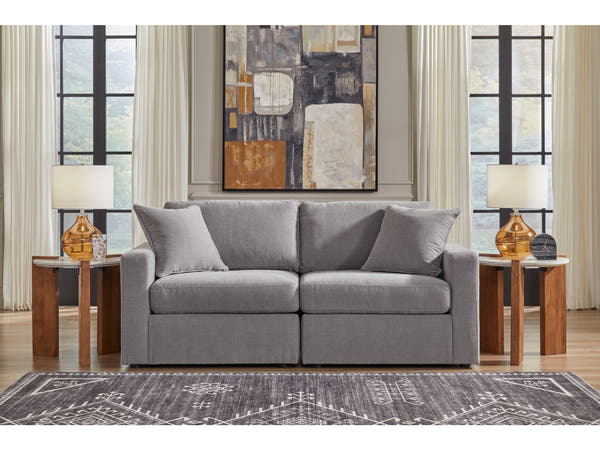 Modmax Granite 2-Piece Sectional Loveseat
