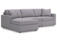 Modmax Granite 3-Piece Sectional with LAF Chaise