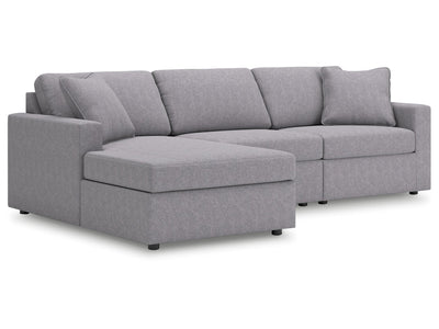 Modmax Granite 3-Piece Sectional with LAF Chaise