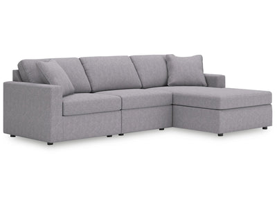 Modmax Granite 3-Piece Sectional with RAF Chaise