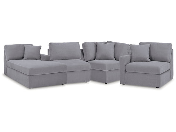 Modmax Granite 4-Piece Sectional w/Chaise
