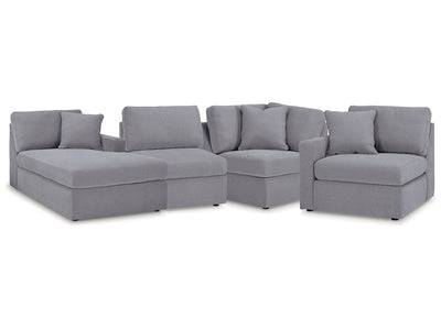 Modmax Granite 4-Piece Sectional w/Chaise