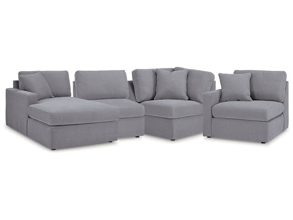 Modmax Granite 4-Piece Sectional with Chaise