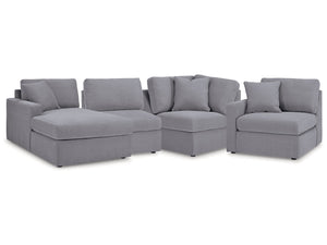 Modmax Granite 4-Piece Sectional with Chaise