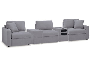 Modmax Granite 5-Piece Sectional w/Audio System