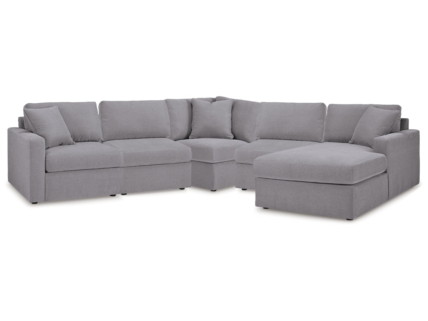Modmax Granite 5-Piece Sectional w/Chaise