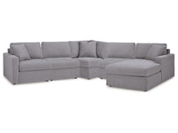 Modmax Granite 5-Piece Sectional w/Chaise