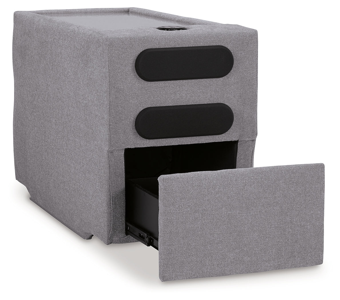 Modmax Granite 5 Piece Sectional with Audio Console