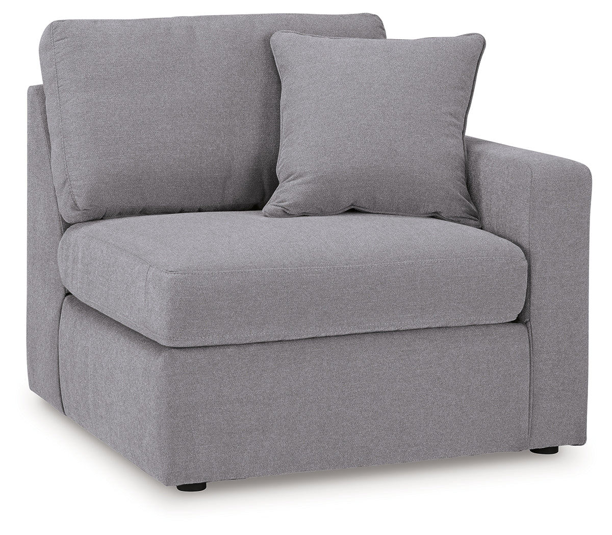 Modmax Granite 6-Piece Sectional and Oversized Accent Ottoman