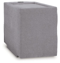 Modmax Granite 6-Piece Sectional and Oversized Accent Ottoman