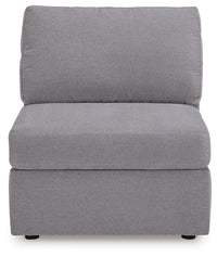 Modmax Granite 6-Piece Sectional and Oversized Accent Ottoman