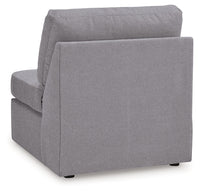 Modmax Granite 6-Piece Sectional and Oversized Accent Ottoman