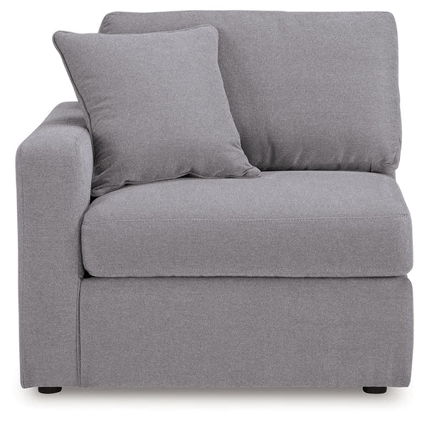 Modmax Granite 6-Piece Sectional and Oversized Accent Ottoman