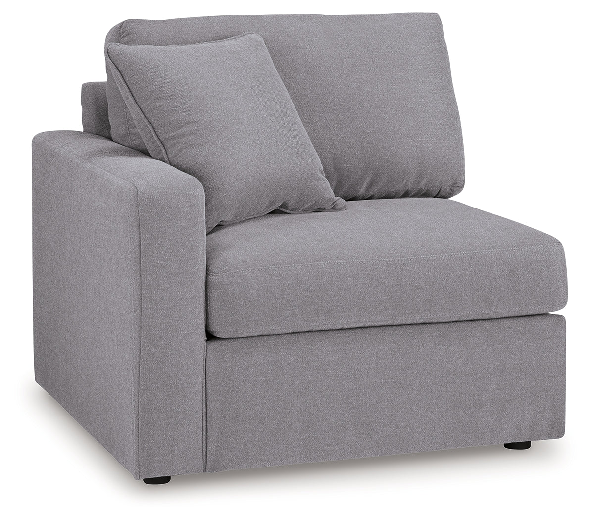 Modmax Granite 6-Piece Sectional and Oversized Accent Ottoman