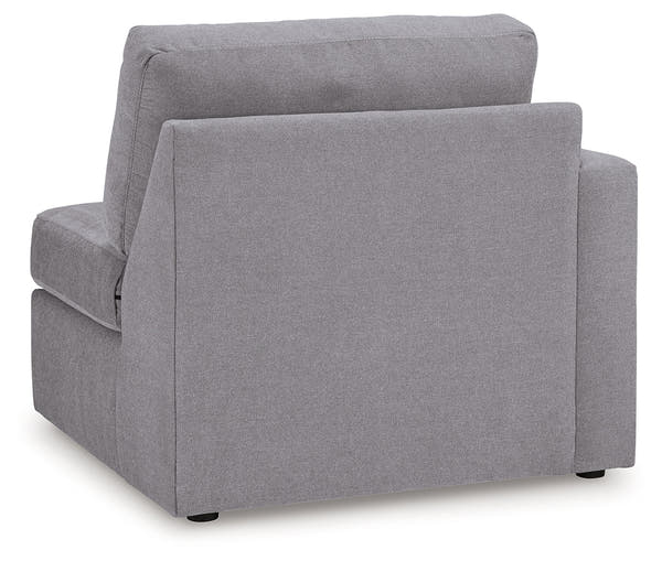 Modmax Granite 6-Piece Sectional and Oversized Accent Ottoman