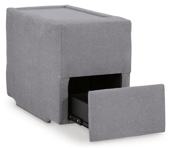 Modmax Granite 8-Piece Sectional with Storage Consoles