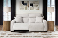 Modmax II Stone 2-Piece Reclining Loveseat