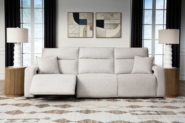 Modmax II Stone 3-Piece Power Reclining Sectional