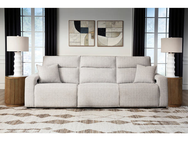 Modmax II Stone 3-Piece Power Reclining Sectional