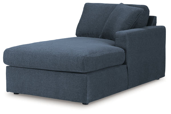 Modmax Ink 5-Piece Double Chaise w/Audio Consoles