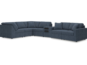 Modmax Ink 7-Piece Sectional with Audio Console