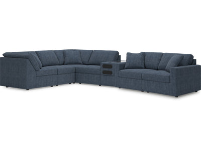 Modmax Ink 7-Piece Sectional with Audio Console