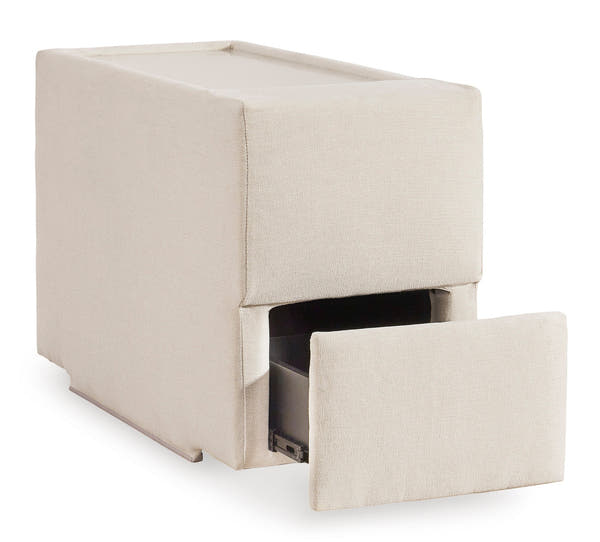 Modmax Oyster 3-Piece Sectional Sofa, 2-Piece Sectional Loveseat, Console and Swivel Glider Recliner