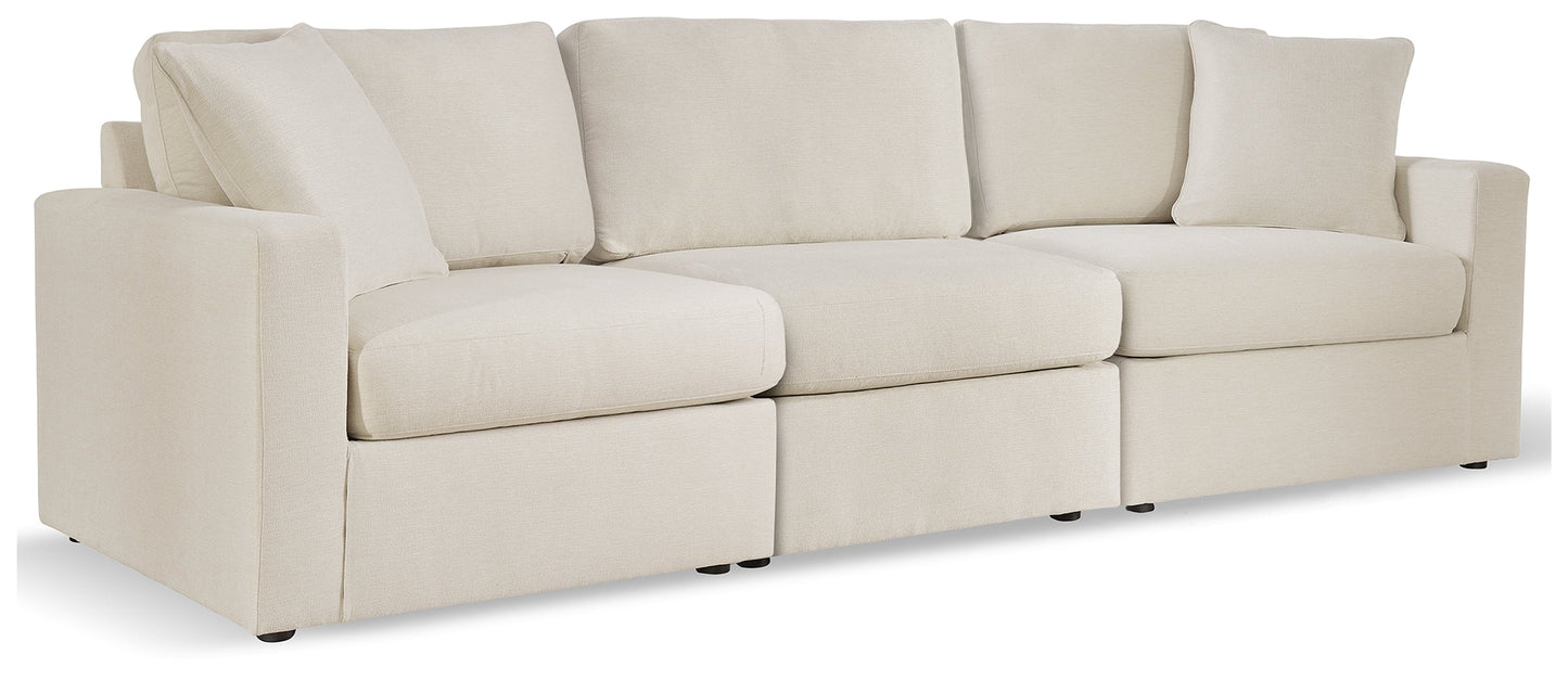 Modmax Oyster 3-Piece Sectional Sofa and 2-Piece Sectional Loveseat