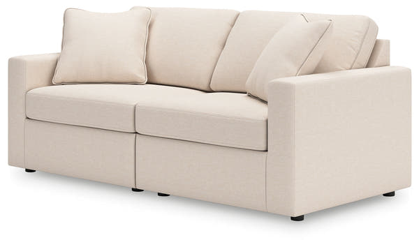 Modmax Oyster 3-Piece Sectional Sofa and 2-Piece Sectional Loveseat