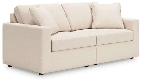 Modmax Oyster 3-Piece Sectional Sofa and 2-Piece Sectional Loveseat