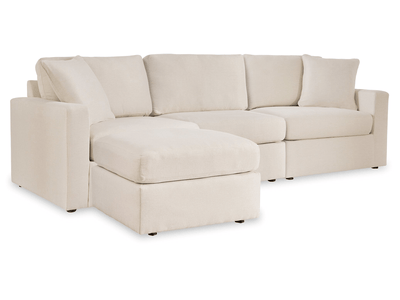 Modmax Oyster 3-Piece Sectional and Ottoman