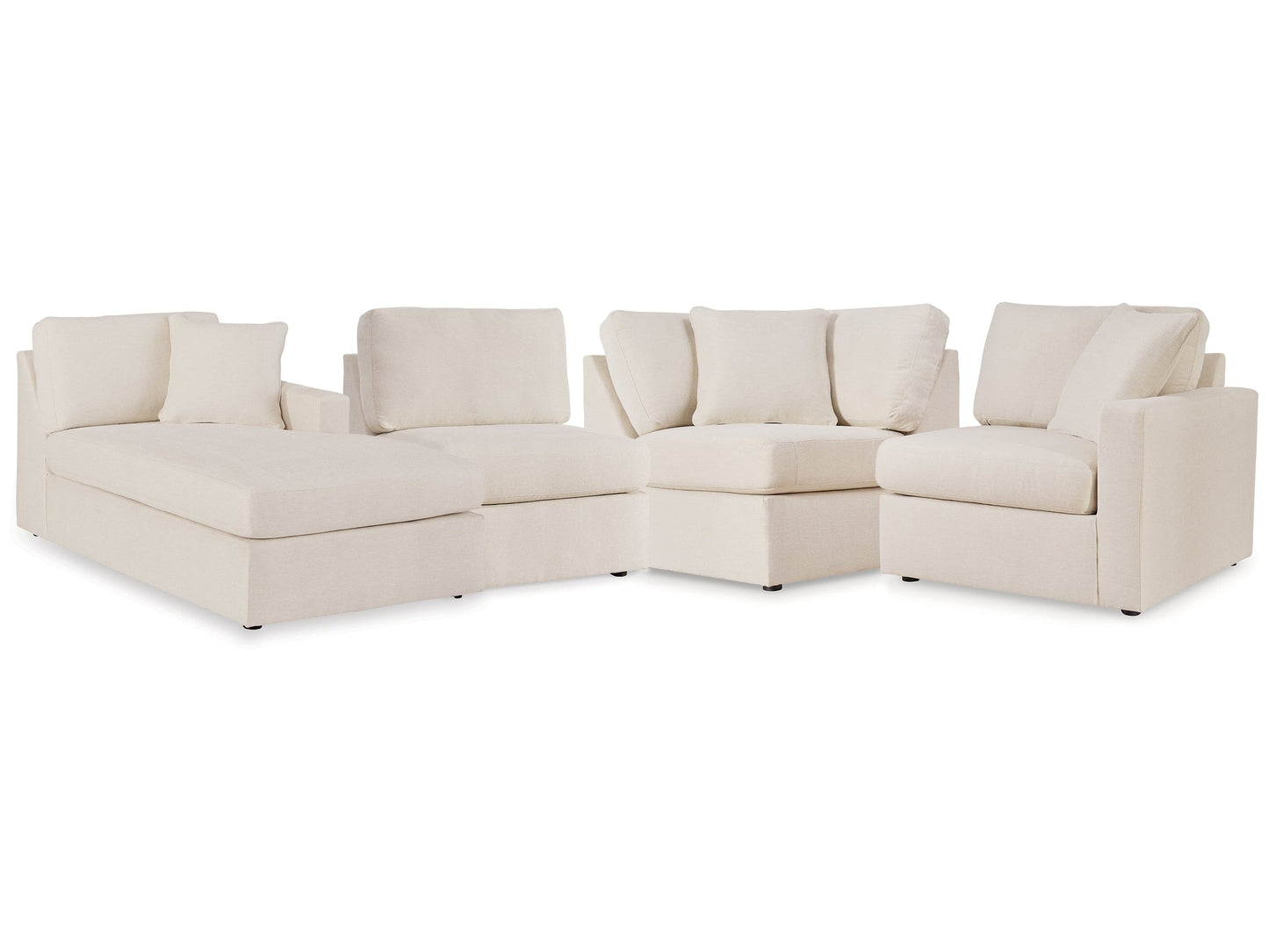 Modmax Oyster 4-Piece Sectional w/Chaise