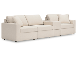 Modmax Oyster 4-Piece Sectional w/ Storage Console