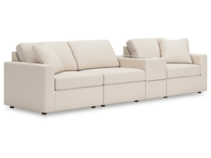 Modmax Oyster 4-Piece Sectional w/ Storage Console